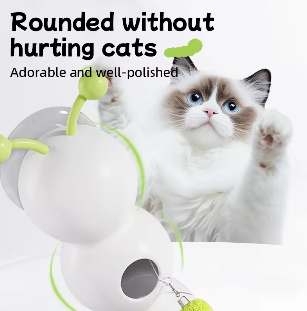Interactive Caterpillar Cat Toy