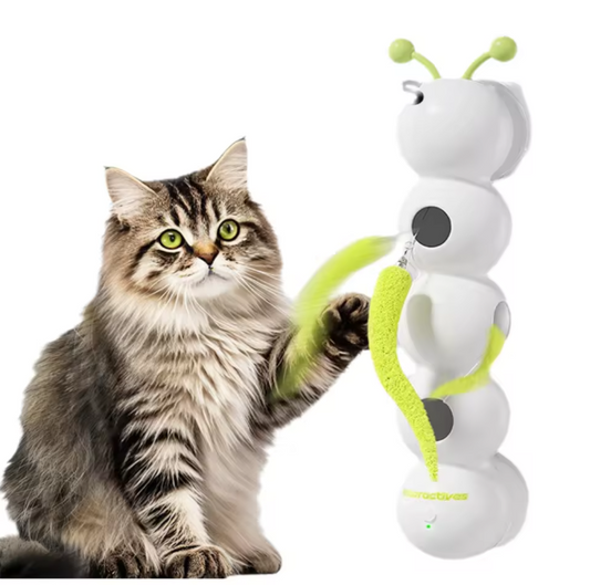 Interactive Caterpillar Cat Toy